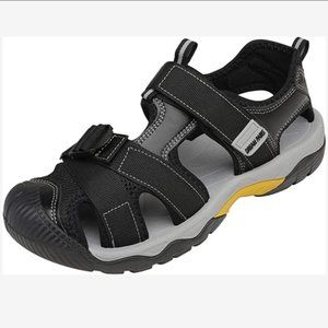 DREAM PAIRS Men’s Sport Outdoor Hiking Sandals Closed Toe Athletic Adven…